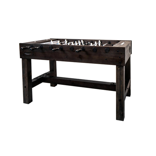 Full view of Canada Billiard Barn Foosball Table ready for play