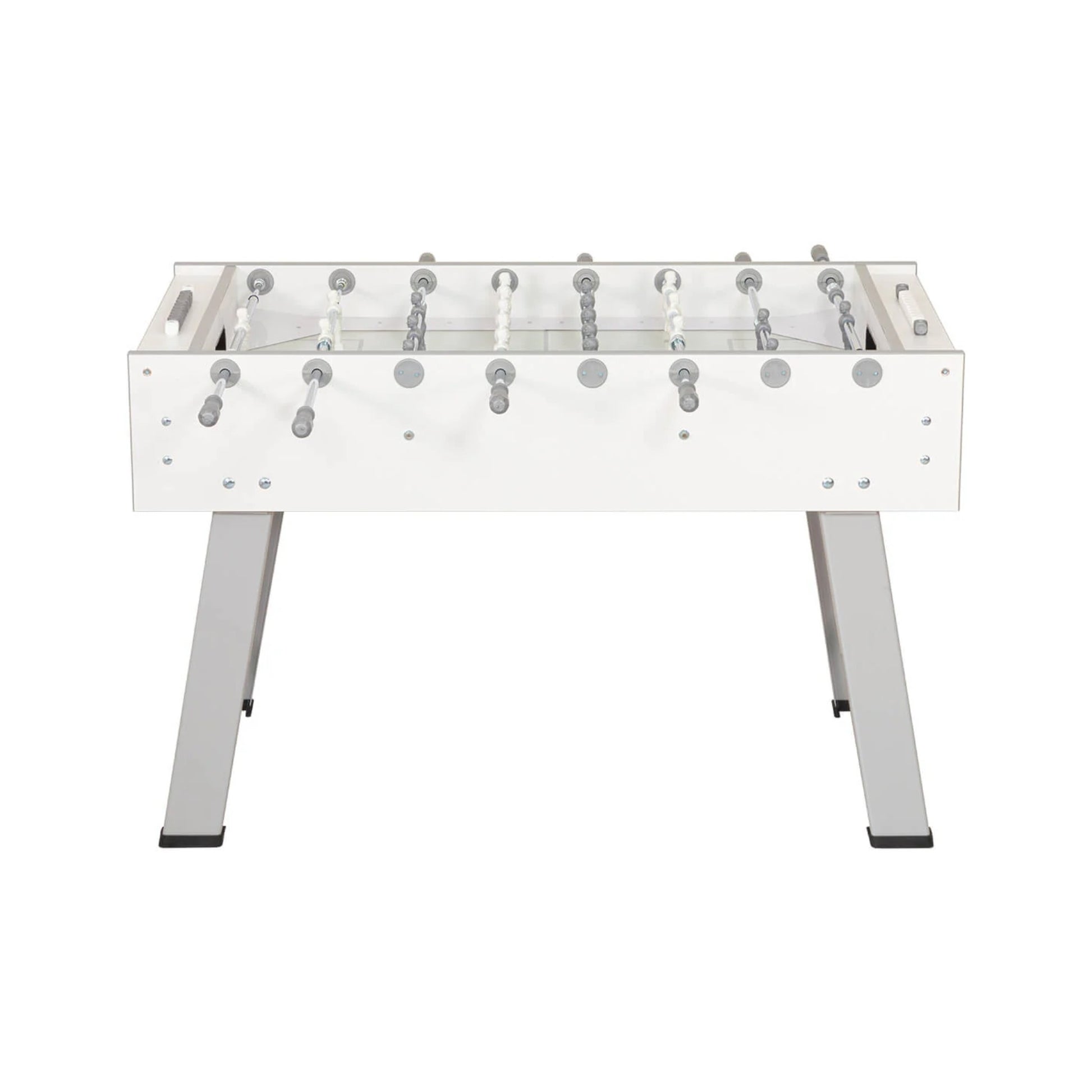 Full side profile of F.A.S. Charme Foosball Table with sleek modern design