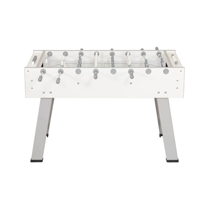 Full side profile of F.A.S. Charme Foosball Table with sleek modern design