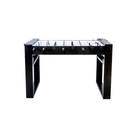 Detailed side view of F.A.S. Tour 65 showing integrated ball return system in the legs