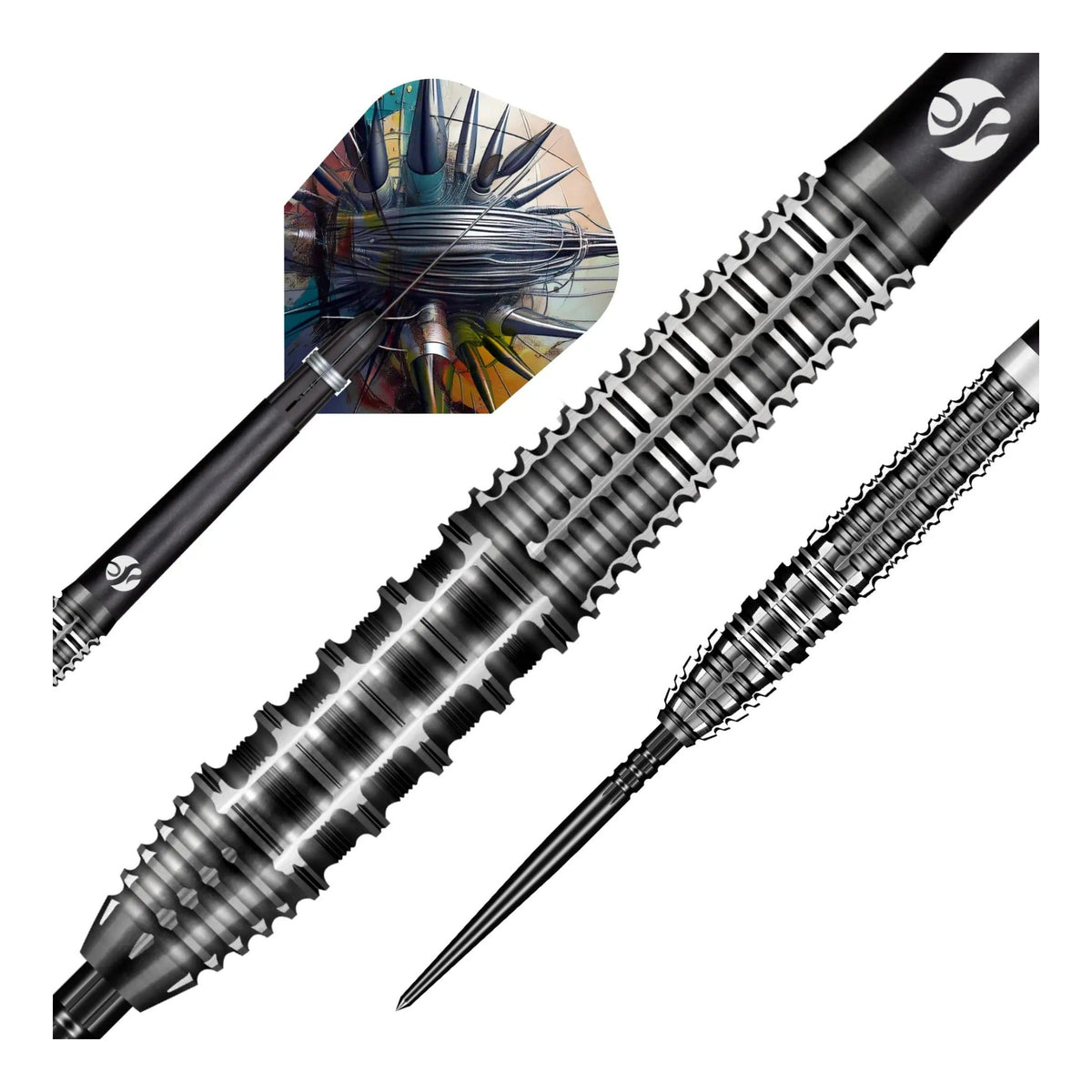 Shot Darts Gnarly Rippah Turbo Point - 90% Tungsten Steel Tip Darts