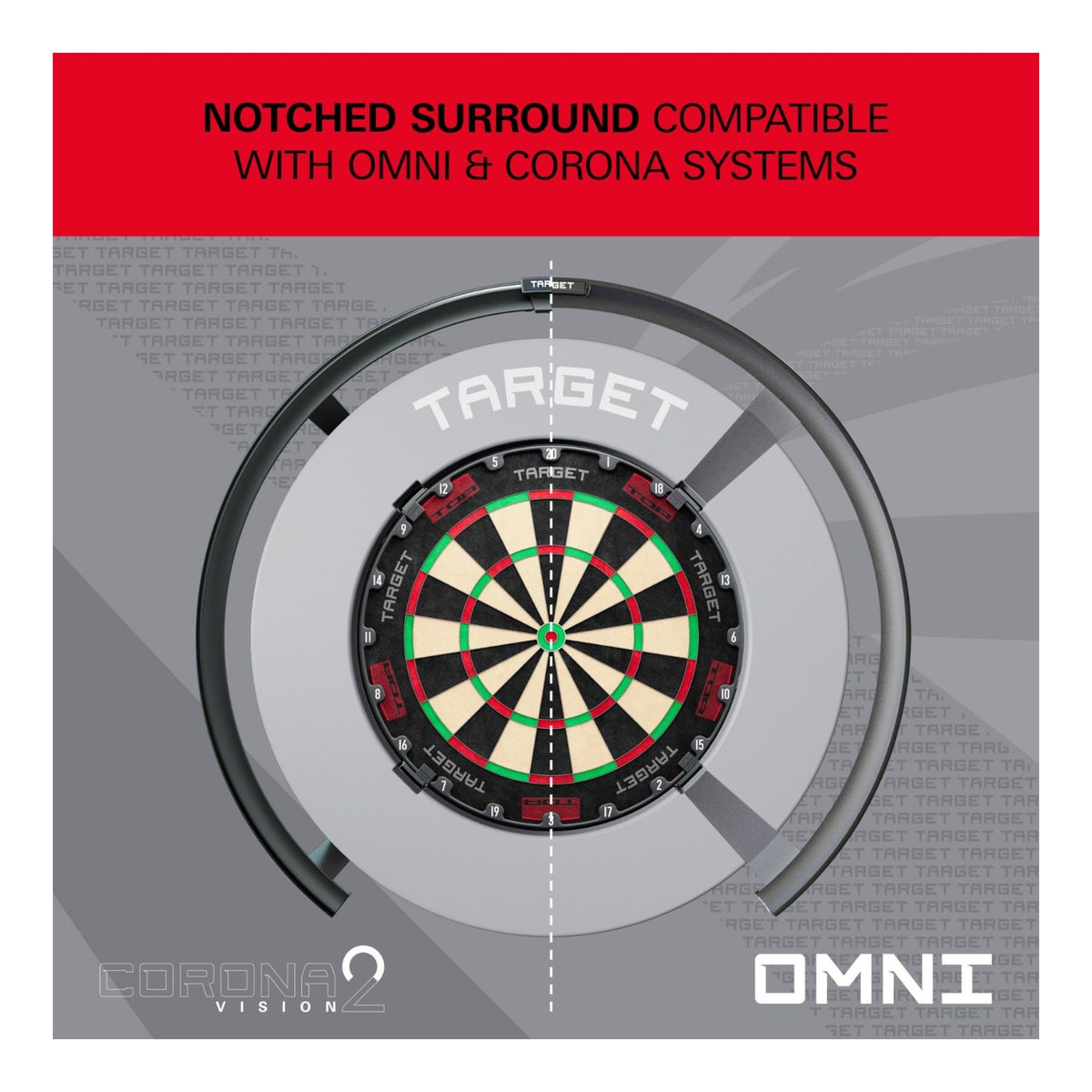 Target Darts Notched Surround 2026