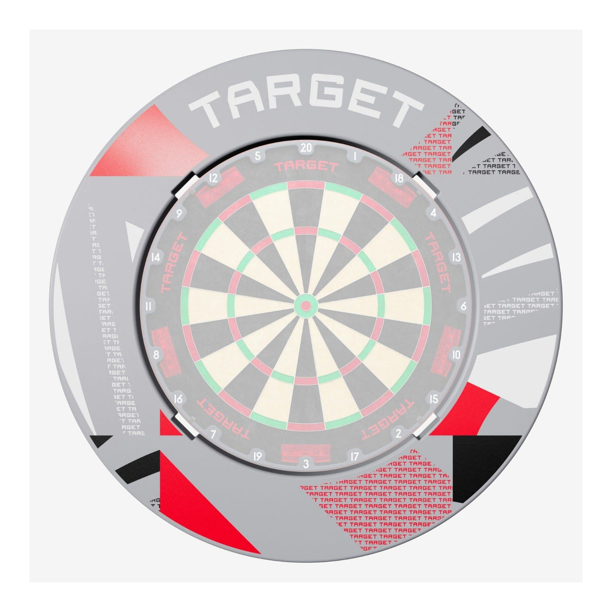 Target Darts Patterned Notched Dartboard Surround | Kingston Billiards & Games