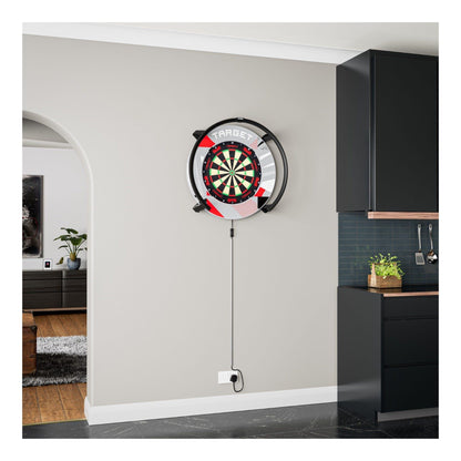 Target Darts Patterned Notched Dartboard Surround | Kingston Billiards & Games