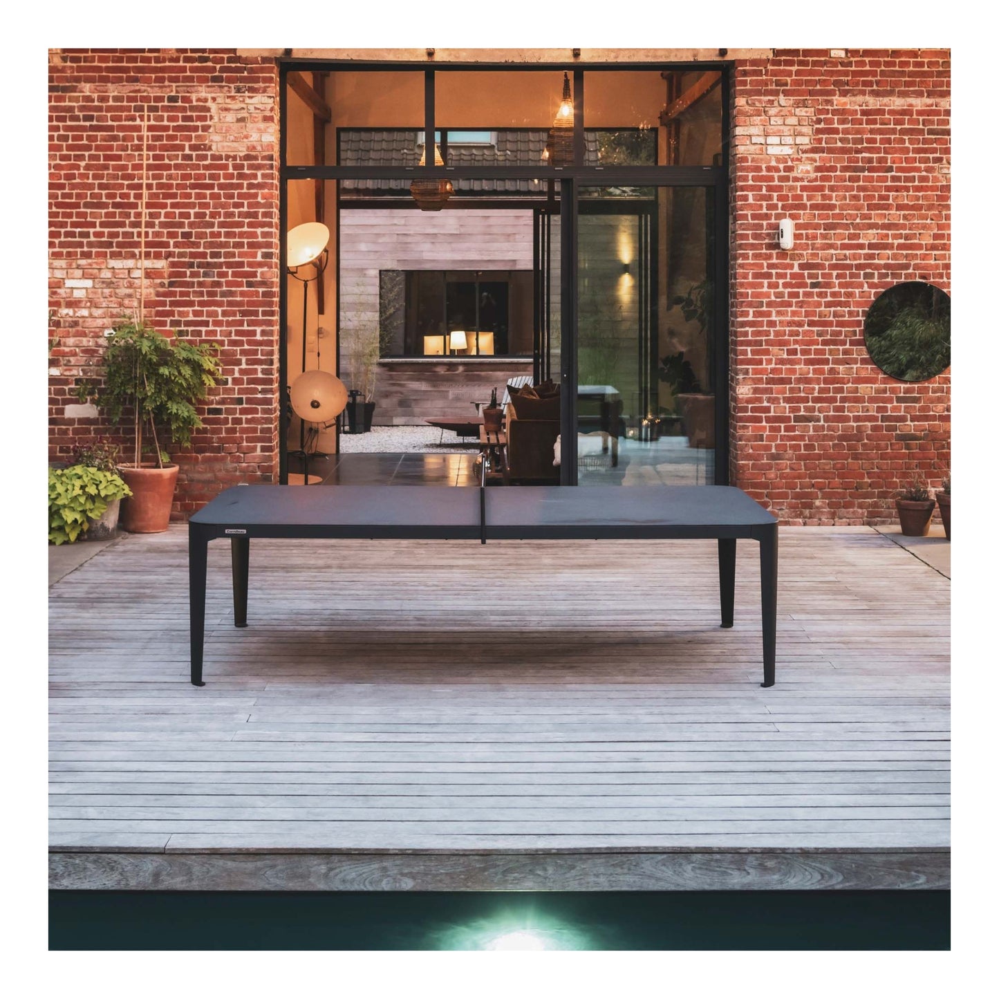 Hyphen Ping Pong Table - Black