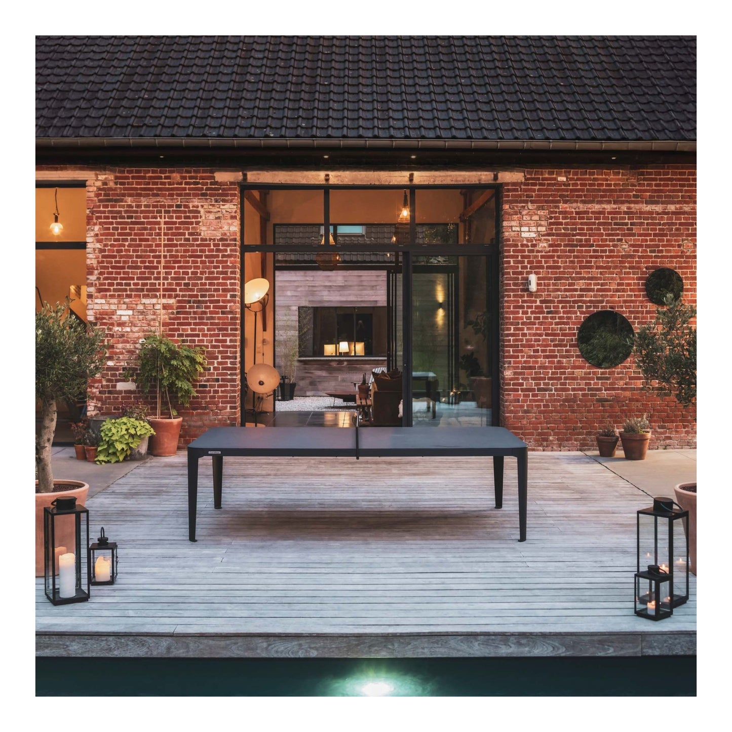 Hyphen Ping Pong Table - Black