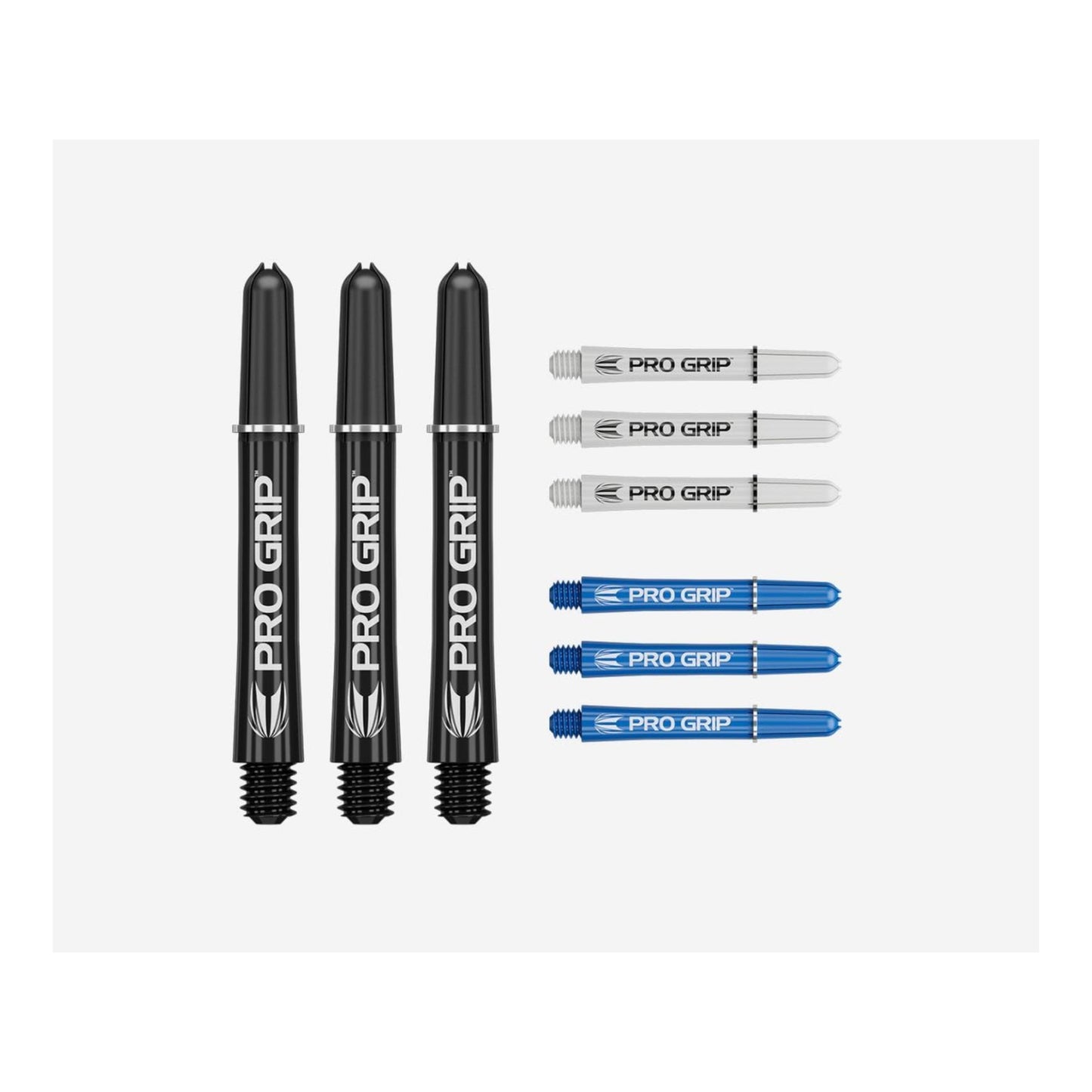Target Pro Grip Colour Multi Pack - Black, White & Blue (3 Sets)