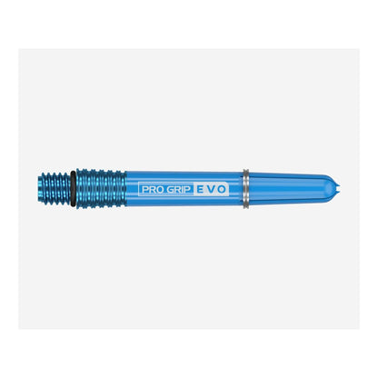 Target Pro Grip Evo Blue Shafts | Canada's Duty-Free Darts Hub