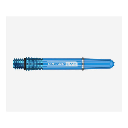 Target Pro Grip Evo Blue Shafts | Canada's Duty-Free Darts Hub