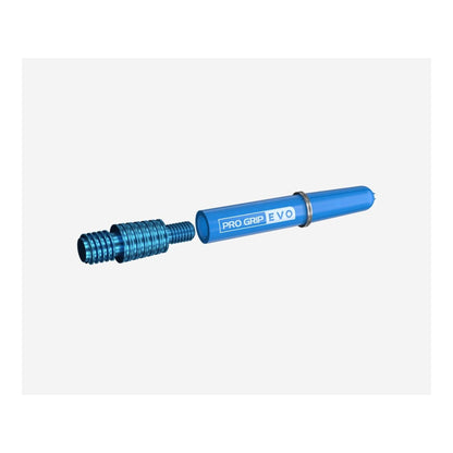 Target Pro Grip Evo Blue Shafts | Canada's Duty-Free Darts Hub