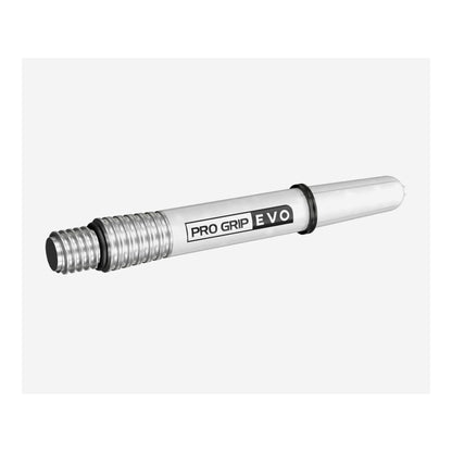 Target Pro Grip Evo White Shafts | Canada's Duty-Free Darts Hub