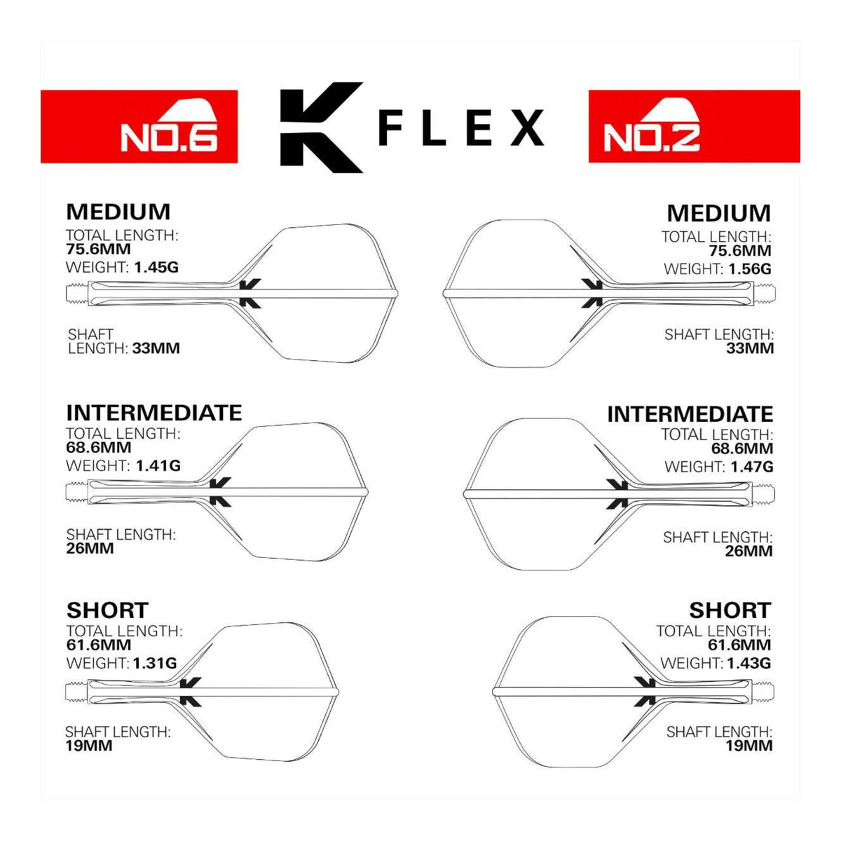 Josh Rock K-Flex No.2 Integrated Flight and Shaft System