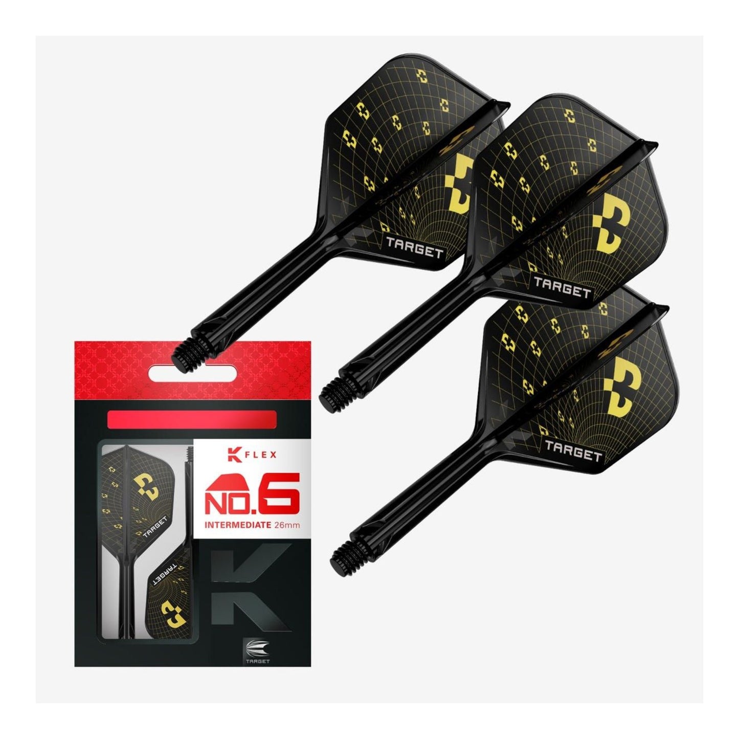 Target Bolide K-Flex No.6 Integrated Flights & Shafts