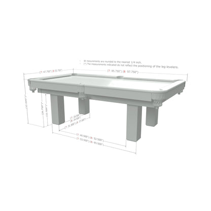 Canada Billiard Invitation Pool Table | 1" Slate Table