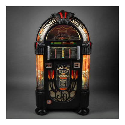 Black Jack Daniels Jukebox with Vinyl 45 Deluxe
