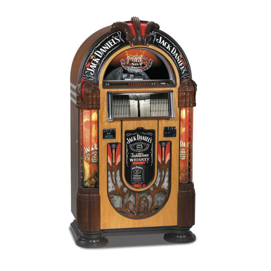 Jack Daniel's themed jukebox on a white background