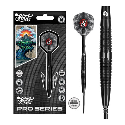 Pro Series Jonny Tata Turbo Point - 90% Steel Tip Darts