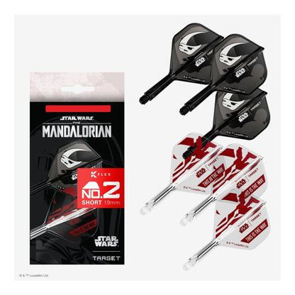 Star Wars Mandalorian K-Flex No.2 Dart Flight Gift Set