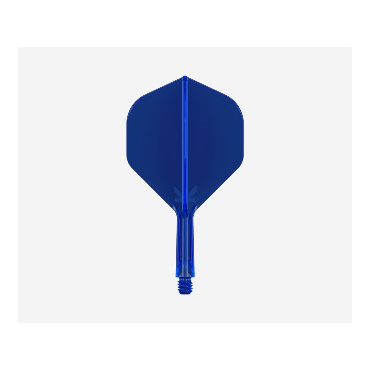 Target K-Flex No.2 Blue Integrated Flight and Shaft System Standard Shape vertical side view