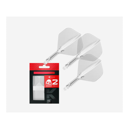 Target K-Flex No.2 Clear Integrated Flight and Shaft System Standard Shape