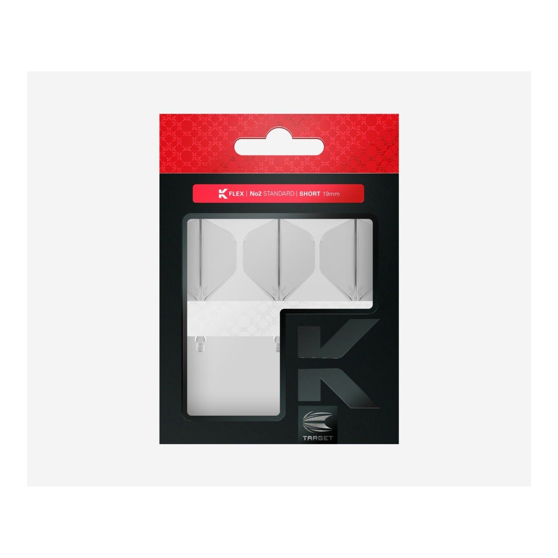 Target K-Flex No.2 Clear Integrated Flight and Shaft System Standard Shape package