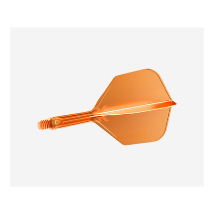 K-Flex No.2 Neon Orange Integrated Flight side view