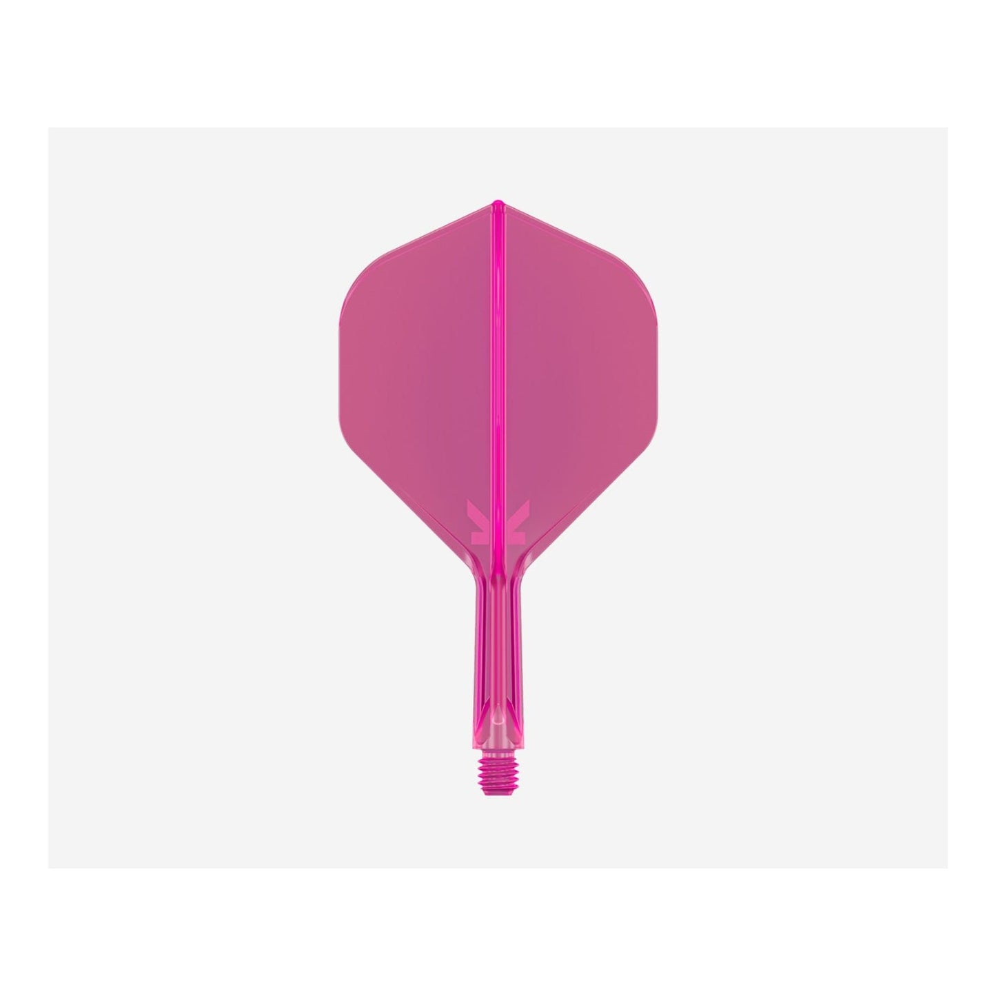 Target K-Flex Neon Pink No.2 Flight System vertical side view