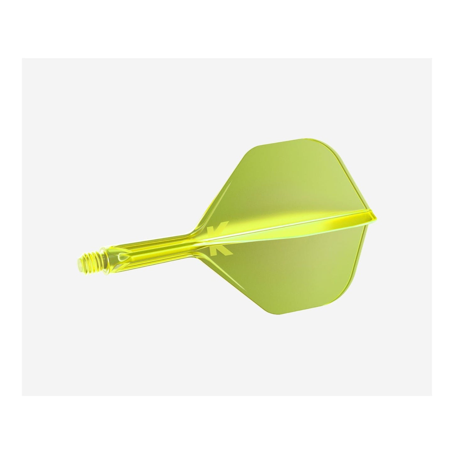 K-Flex No.2 Neon Yellow Integrated Flight side view