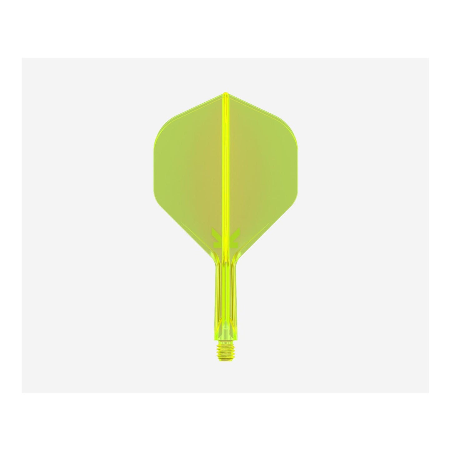 K-Flex No.2 Neon Yellow Integrated Flight vertical side view