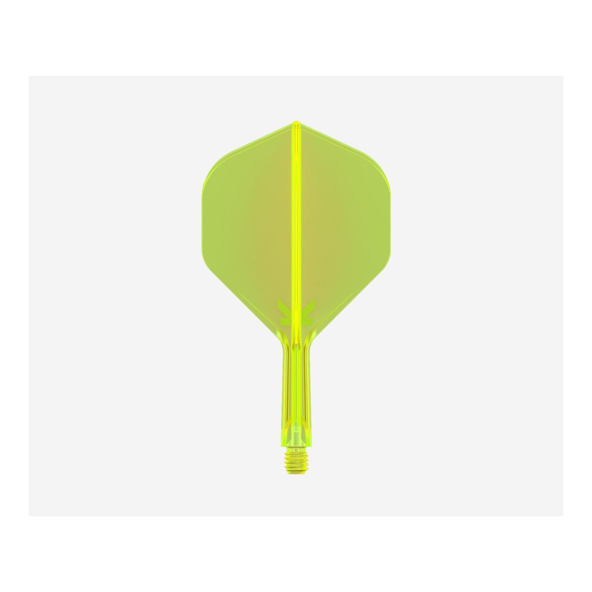 K-Flex No.2 Neon Yellow Integrated Flight vertical side view