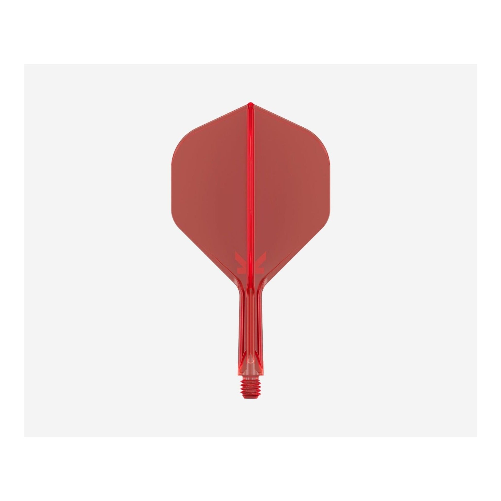 Target K-Flex No.2 Red Integrated Flight and Shaft System Standard Shape vertical view