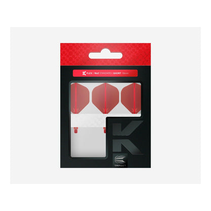 Target K-Flex No.2 Red Integrated Flight and Shaft System Standard Shape package