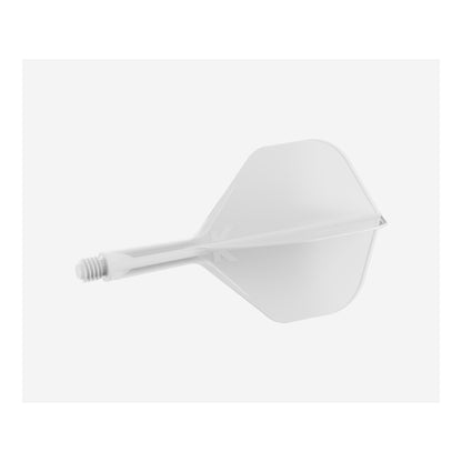 Target Darts K-Flex No.2 White side view
