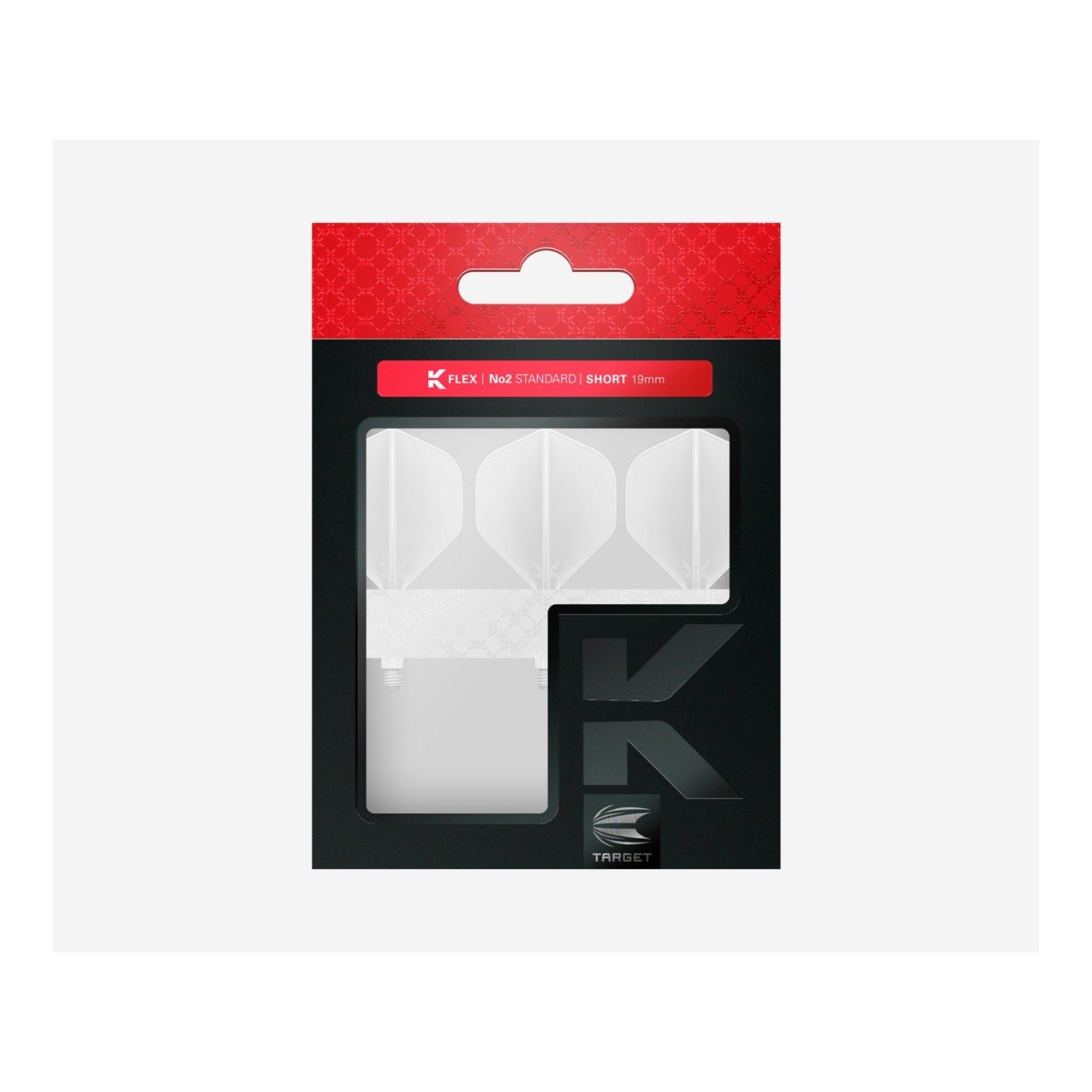 Target Darts K-Flex No.2 White in package