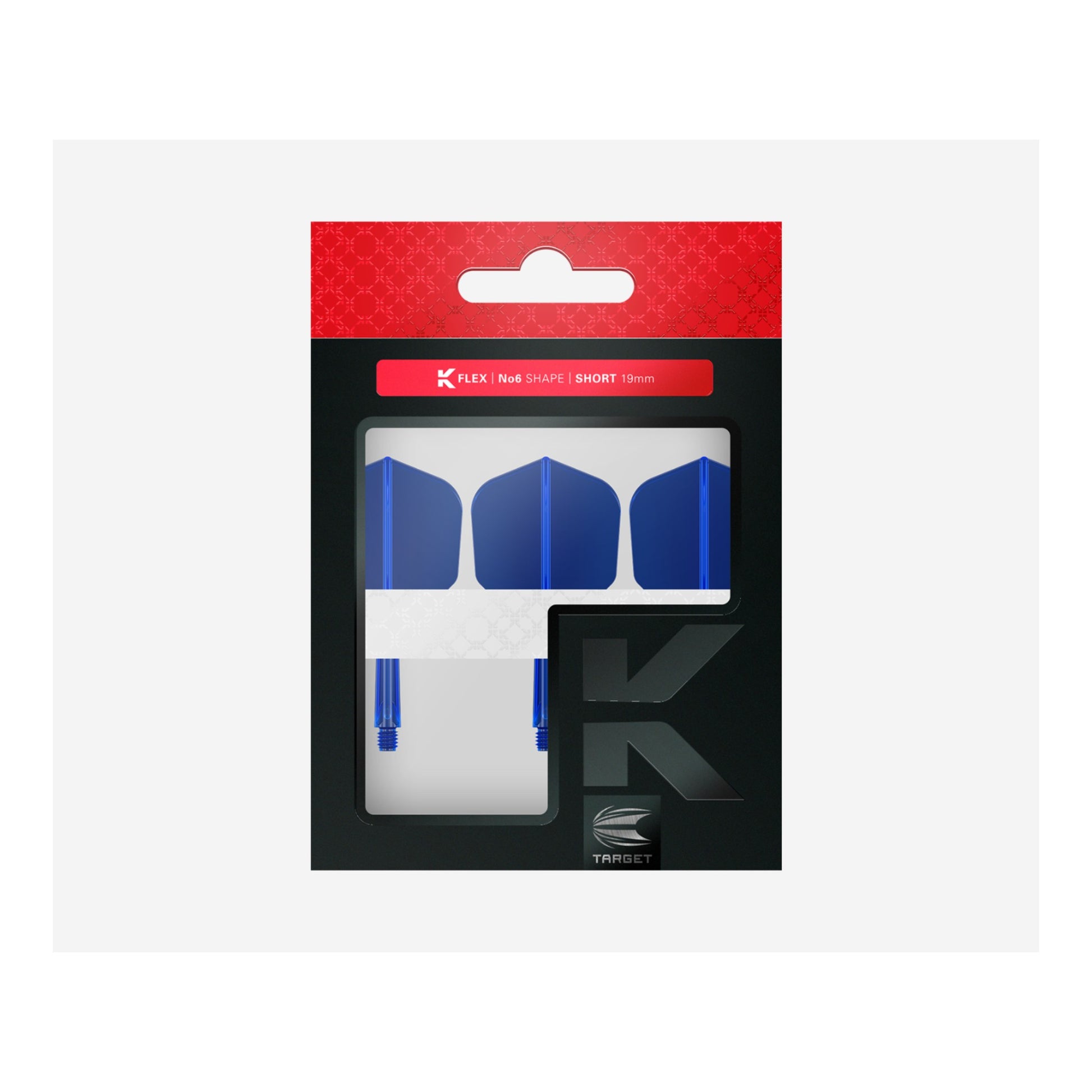 Target K-Flex No.6 Blue flight system packaging front view