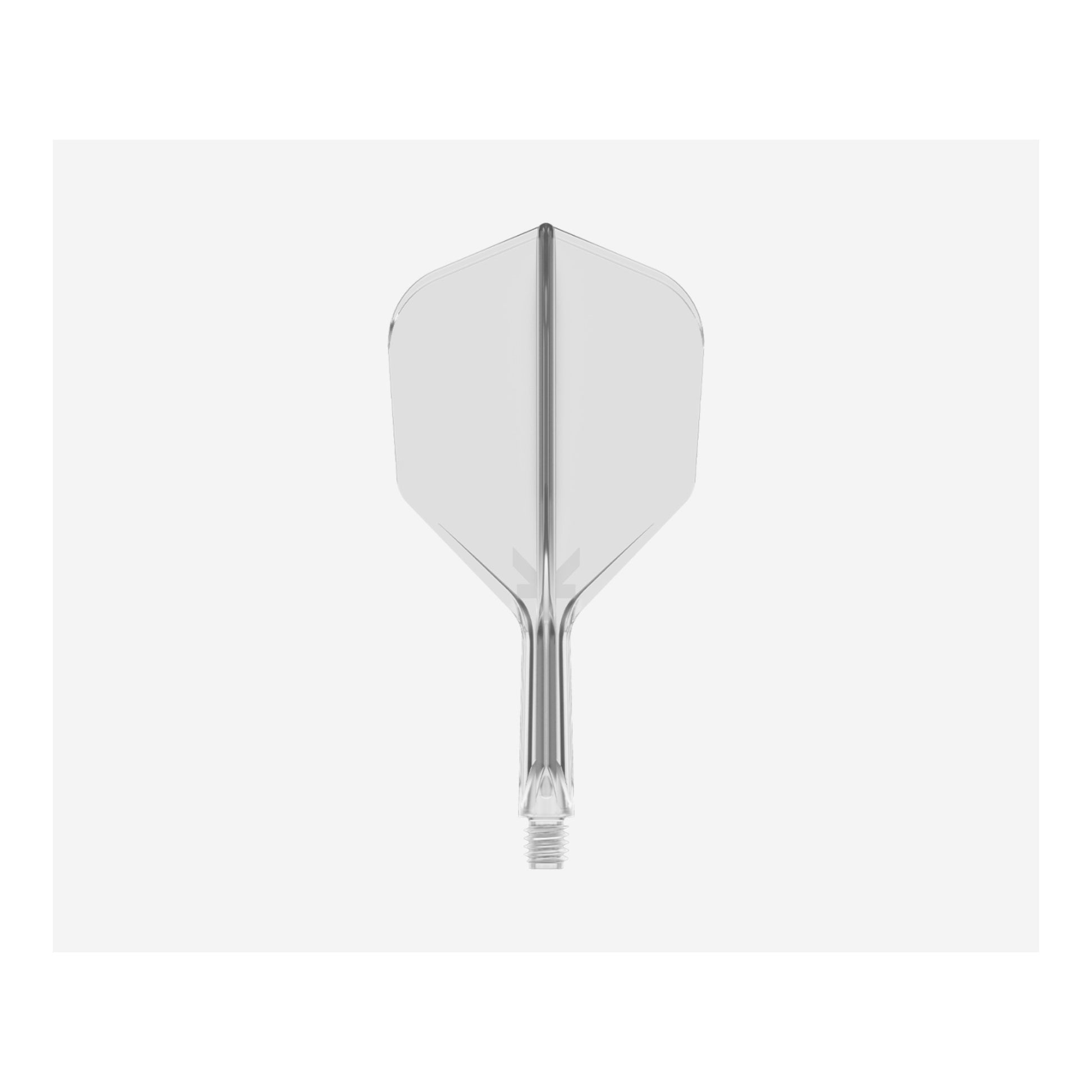 Target K-Flex Clear No.6 side profile showing flight thickness