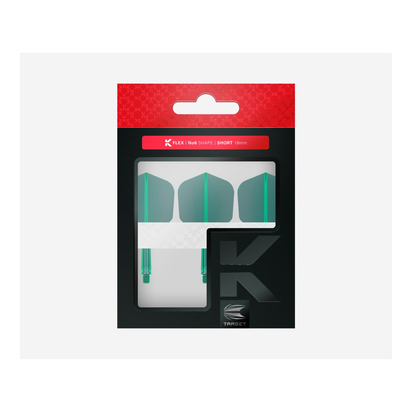 Target K-Flex No.6 Integrated Flight System - Green [Ships Fast from Ontario]