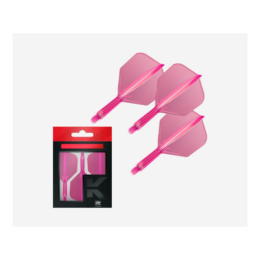 Packaging for Target Darts K-Flex No.6 Neon Pink set of 3