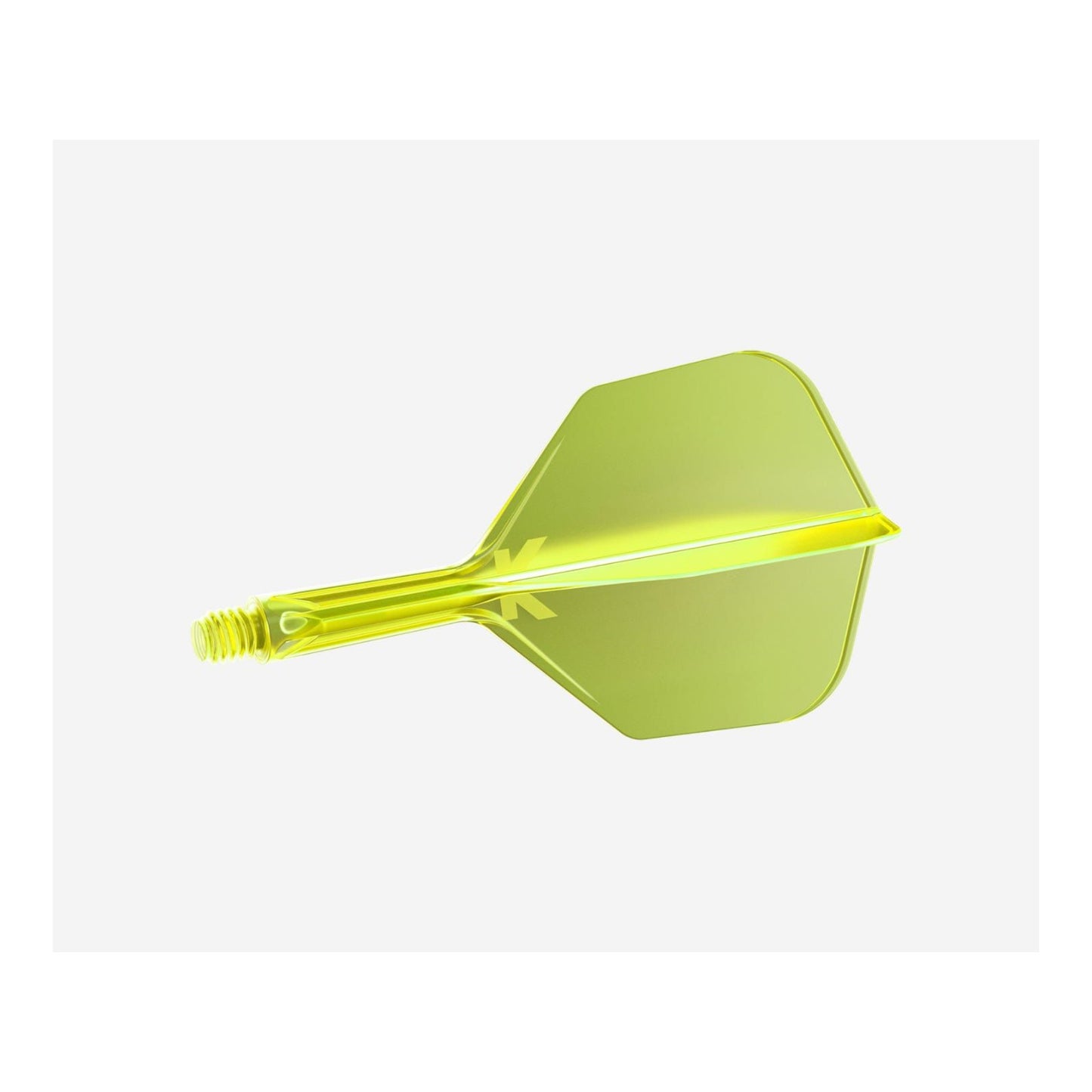 K-Flex No.6 Neon Yellow Integrated Flight side view
