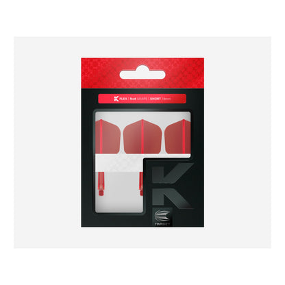 Target K-Flex Red integrated flight and shaft system No 6 shape package