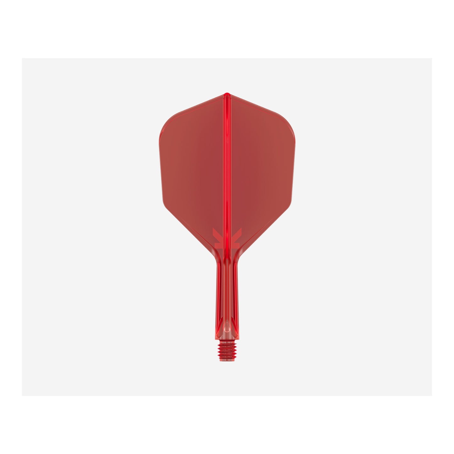 Target K-Flex Red integrated flight and shaft system No 6 shape vertical side view