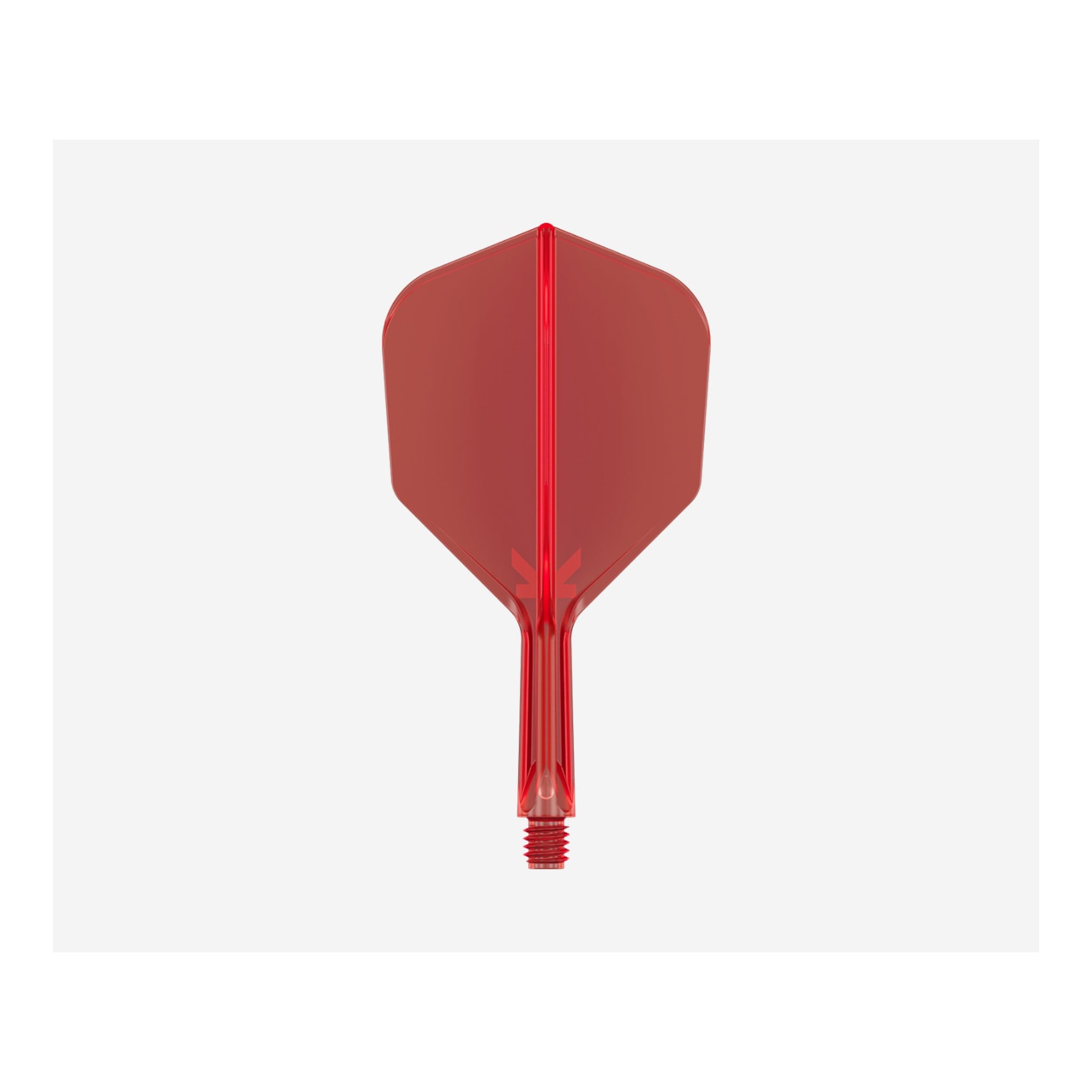 Target K-Flex Red integrated flight and shaft system No 6 shape vertical side view