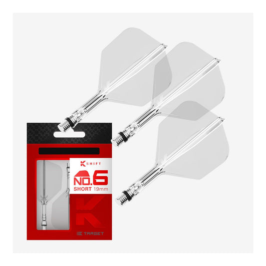 Target K-Shift No.6 Clear flight system short length packaging