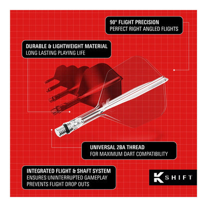 Target K-Shift No.6 clear system angled view and feature descripotions