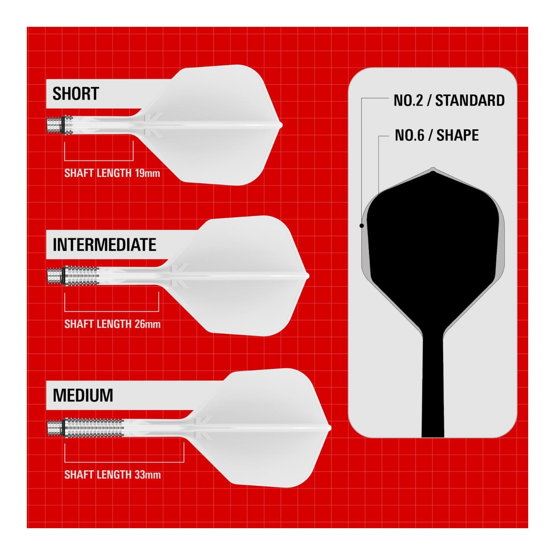 K-Shift Integrated Flight System White size comparison image