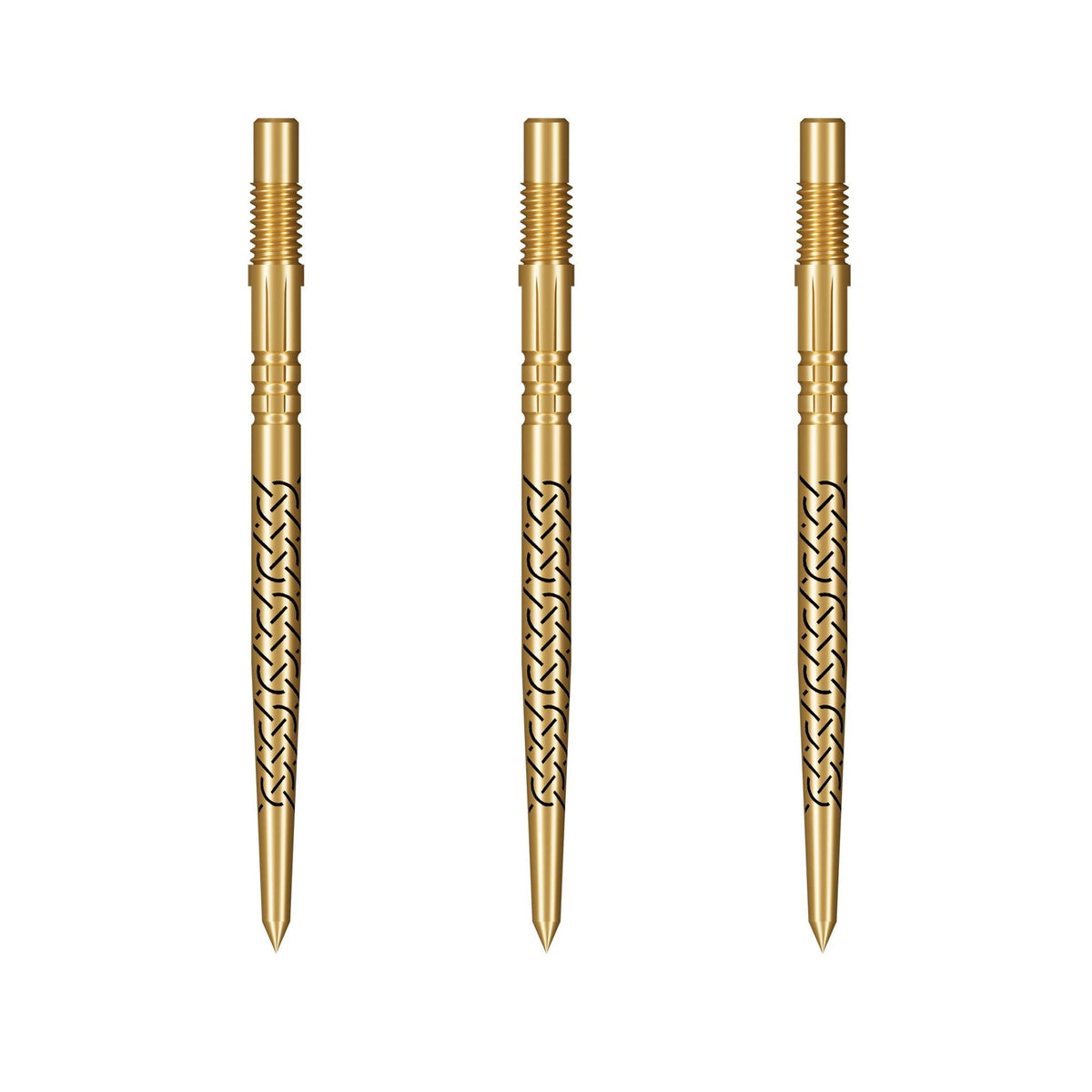 Kapene Gold Ti Steel Tip Turbo Points by Shot Darts