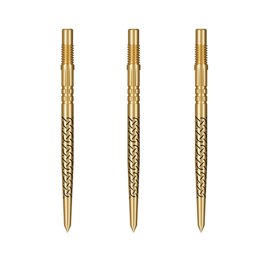 Kapene Gold Ti Steel Tip Turbo Points by Shot Darts