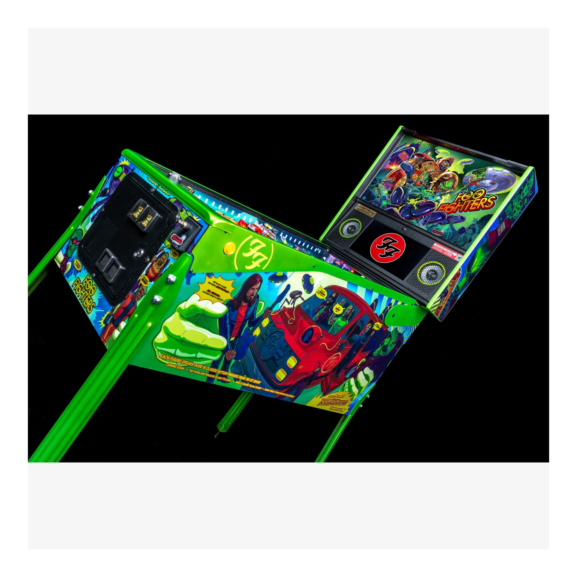 Colorful cassette tapes with graphic design on a black background