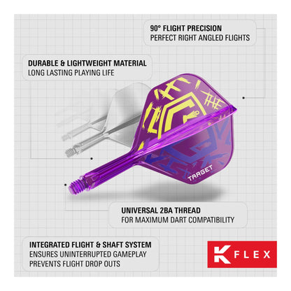 Luke Littler World Champion K-Flex No.2 | Purple Player Edition