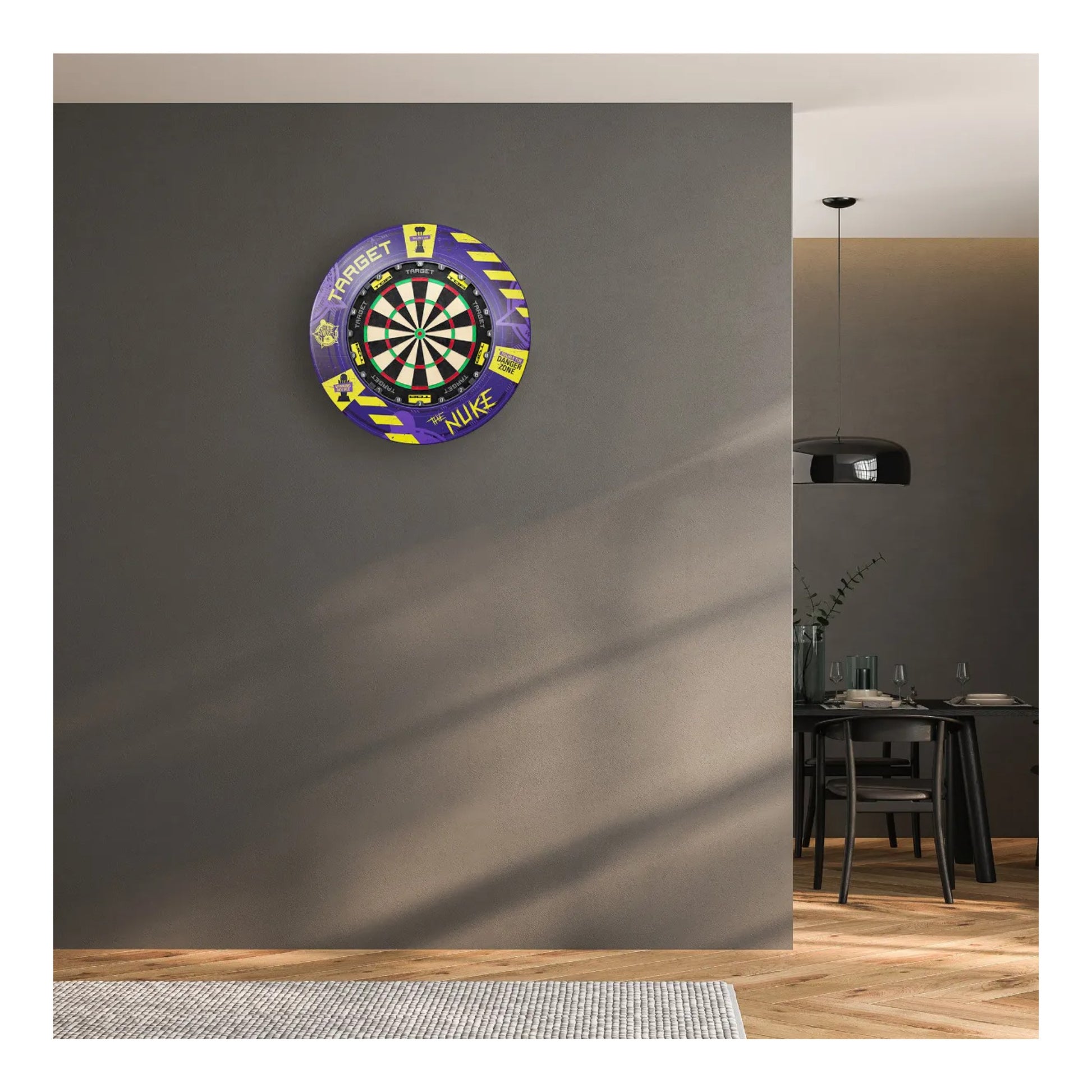 Full Luke Littler World Champion dartboard and surround bundle setup